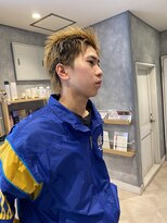 ラボヌールヘアーグレース 門前仲町店(La Bonheur hair grace)&nbsp;【grace杉本】スパイキーショート/メンズカット/メンズヘア