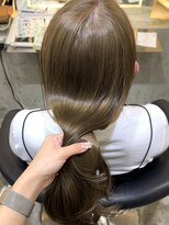 ロンド 表参道店(Lond)&nbsp;オリーブカラー 透明感カラー