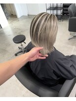 キング 枚方店(K!ng)&nbsp;縮毛矯正髪質改善ハイライトレイヤーカット枚方美容室エクステ