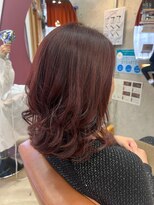 コージー(Kozy) ☆ピンクブラウン/ミディアム/艶☆