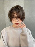 小原/イメチェン外ハネボブ美髪ワイドバングレイヤーショート