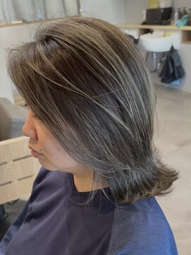 ルピナス 外国人風ハイライト