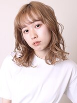 ヨファヘアー 岡本店(YOFA hair)&nbsp;似合わせカット20代30代40代レイヤーカールセミディ0404
