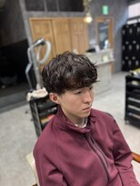 フォンド 津田沼(fond.)&nbsp;ニュアンスパーマ/韓国マッシュ/スパイキーショート/津田沼/韓国