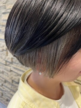 ヘアーレナータ 八王子(HAIR RENATA) 20代30代40代小顔カットインナーカラー透け感ナチュラルボブ