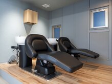 フルフラットのシャンプー台