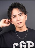 爽やかアップバング