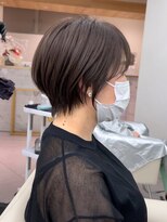 オーロ Costa西宮北口(ORO)&nbsp;20代30代40代50代斜めバンググレージュカラーシルキーベージュ