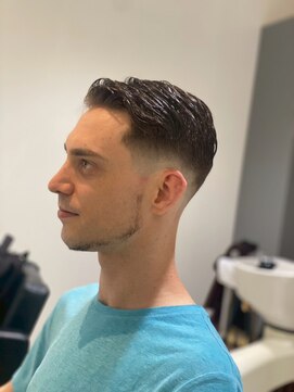 アース 常盤平店(HAIR & MAKE EARTH) クラシックフェード×ジェルスタイリング