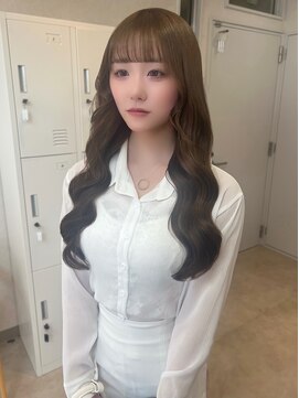 トレヘアー 京都 烏丸(tRe hair) 【大人気スタイル】レイヤー / 韓国風スタイル / ムルギョル巻き