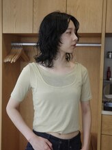 ネロ フタコタマガワ(NERO FUTAKOTAMAGAWA)&nbsp;【清水夏生】ミディアム×ウェットパーマ