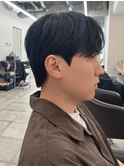 ダウンパーマショートヘア