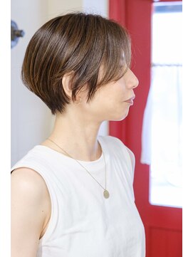 ルーシー ヘアデザインワークス(Lucy Hair Design Works) サロンワーク×大人ショート