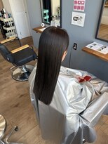 レアレア ヘアアンドライフ(LeaLea)&nbsp;黒髪/クラゲヘアー/オリーブグレー/小顔/ココアベージュ/伊丹