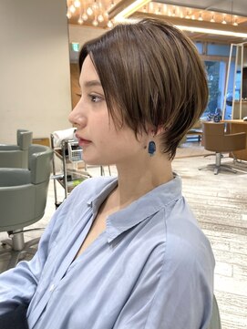 サーカス バイ ビュートリアム 青山(CIRCUS by BEAUTRIUM) 前髪長め　ハンサムショート　ショートヘア　マッシュショート