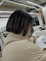 テンション(tension)&nbsp;ブリーチカラープレイングカラーボブ札幌大通駅バスセンター駅