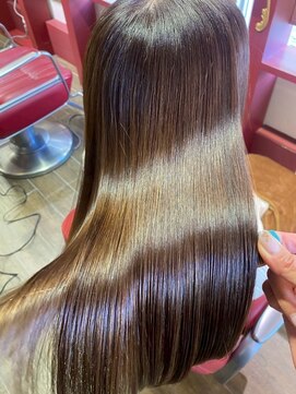 ジュリアンマーラ(Julien Mara) 感動のツヤ髪★髪質改善カラー/アッシュベージュ/美髪/韓国ヘア