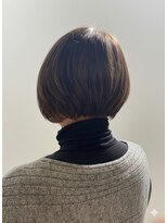 美容室9A&nbsp;前下がりグラデーションボブ