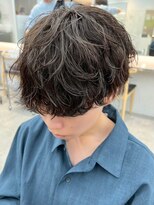 メンズサロン ノード 栄(men’s salon NODE)&nbsp;シャドウパーマニュアンスパーマ波巻きスパイラルパーマ名古屋栄