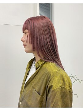 キーパーソン(kii person) kii person × アンブレラカラー ピンクベージュ