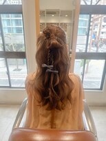 チュール バイ ラランジェ 横川店(ture by LARANJE)&nbsp;ハーフアップカチモリ