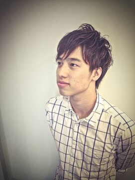 マーズオム 宝塚旭町店(mars HOM) ナチュラルツーブロックショート