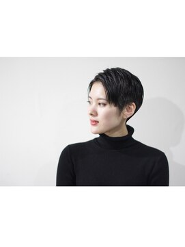 フィエル(fielu) ショート×タイト×黒髪ウェット×【ISAO】