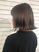 ビーヘアサロン(Beee hair salon) 【渋谷エクステ・カラーBeee/安部 郁美】外ハネグレージュ