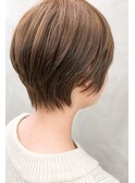 ※小顔　イルミナカラーボーイッシュショート　＜徳竹＞