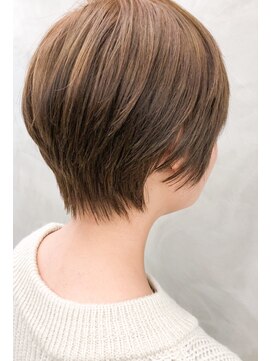 スー 渋谷(suu) ※小顔　イルミナカラーボーイッシュショート　＜徳竹＞