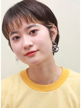 デコ(DECO) ベリーショート×インナーカラー