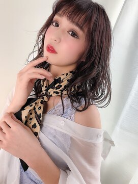 ピース 吉祥寺(Piece) ダークアッシュミディアムレイヤーカット似合わせカット