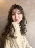 揺れニュアンスヘア
