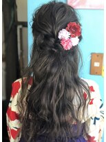 レア(Le'a)&nbsp;卒業式ハーフアップ