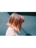 切りっぱなしボブ