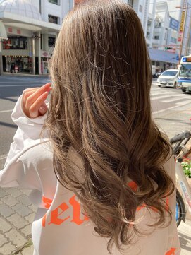 ロワローズ(Roi rose) ミルクティーベージュ×グラデーション☆日高