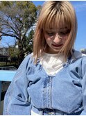 切りっぱなし×ハイトーン