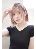 ハイトーンワンレンボブ(wezer)