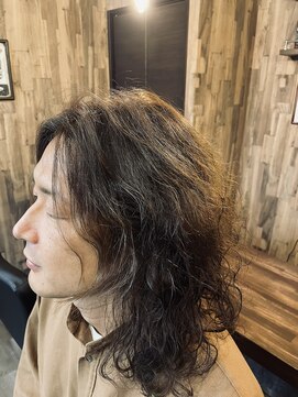 ザバーバーサッポロ(THE BARBER SAPPORO) クセ毛風パーマ