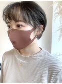 顔まわり可愛く!前髪インナーカラー