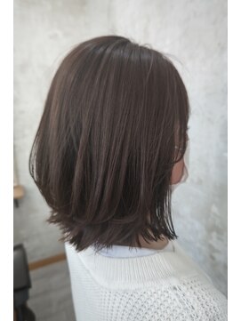 イコウヘアデザイン(icou hair design) くびれボブ◆アッシュベージュ