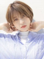 プラーチェ 橋本(Plaatje)&nbsp;【スタイリング簡単☆】ひし形ショートボブ ヴェールカラー