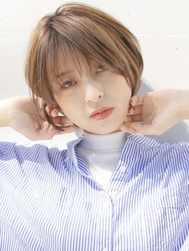 プラーチェ 橋本(Plaatje) 【スタイリング簡単☆】ひし形ショートボブ ヴェールカラー