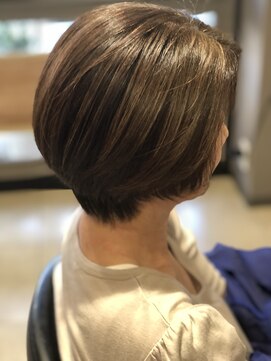 ヘア リミックス ダブル(hair remix W) ショートボブ