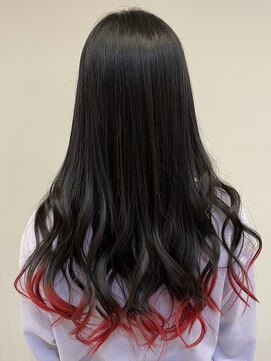 フィッティ 横須賀中央店(fiti) 裾カラー×レッド