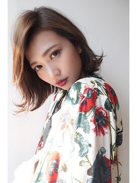 モリオ フロム ロンドン サッポロファクトリー店(morio FROM LONDON) 【morio札幌】札幌ボブ 大人かわいいかきあげバング外ハネボブ