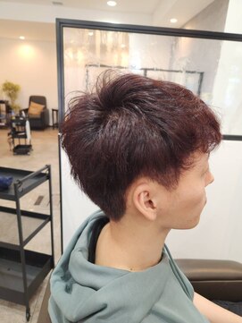 ティーズギャラリー(T's GALLERY) カット＋シェービング＋カラー