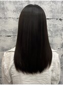 髪質改善で艶髪女性へ