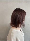 #外はねバブ×ラベンダーブラウン