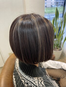 グランツ(hair salon Glanz) ハイライトで魅せる白髪隠し
